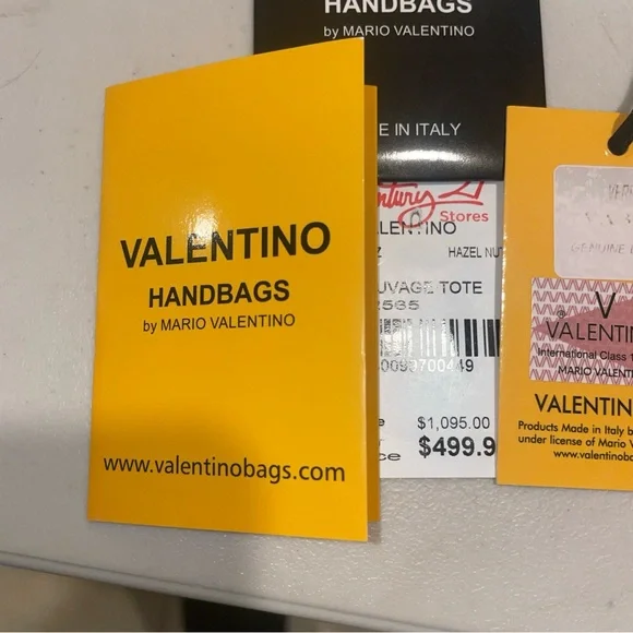 Valentino Cream Leather Women's Bag